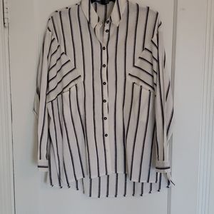 Oversized button down